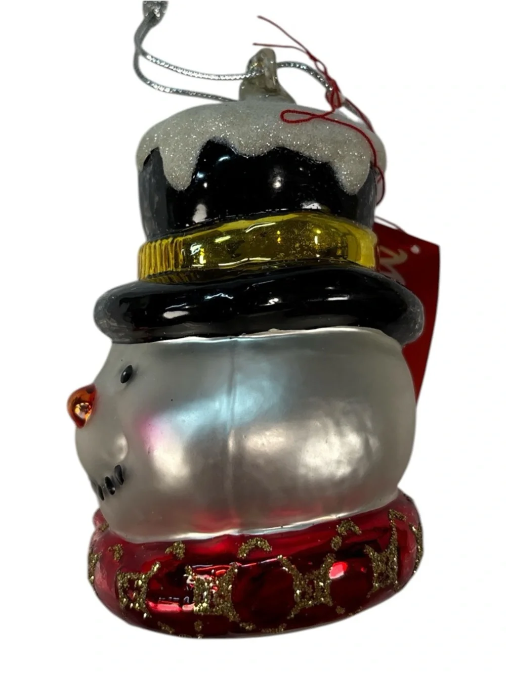 Dept 56 Snowman Head w/ Top Hat 5
